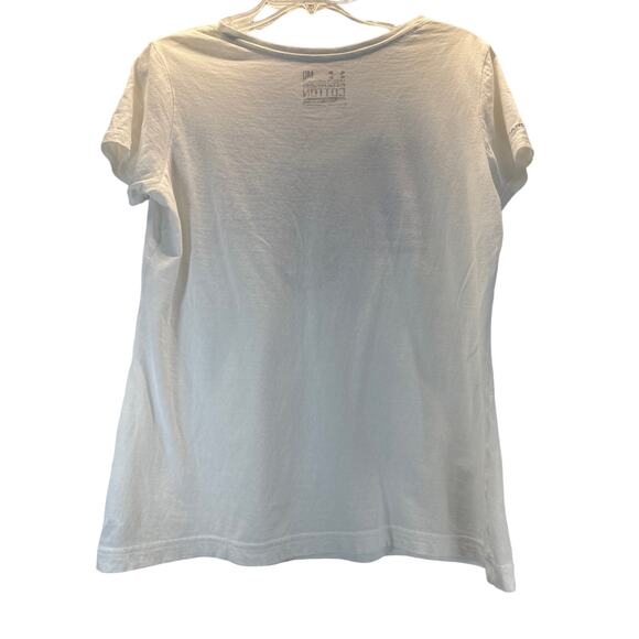 Under Armour FSU Graphic V-neck Tee women sz L - Picture 3 of 7
